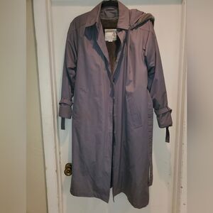 Women's Classic Gray Trench Coat